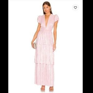 Sabina Musayev Blush Maxi Dress
